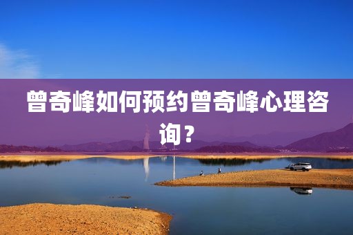 曾奇峰如何预约曾奇峰心理咨询？