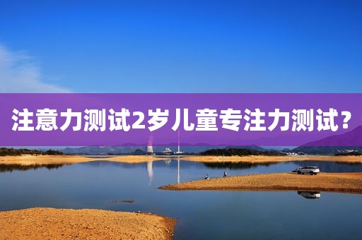 注意力测试2岁儿童专注力测试？