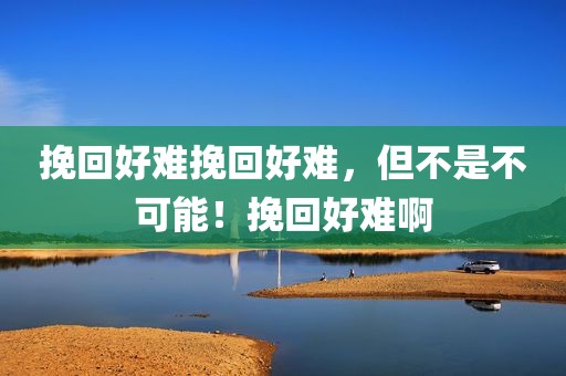 挽回好难挽回好难，但不是不可能！挽回好难啊
