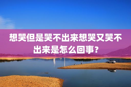 想哭但是哭不出来想哭又哭不出来是怎么回事？