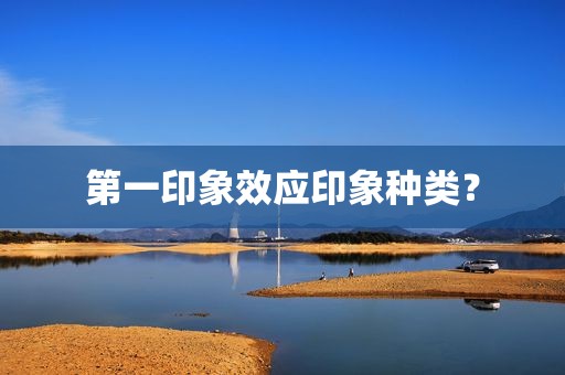 第一印象效应印象种类？