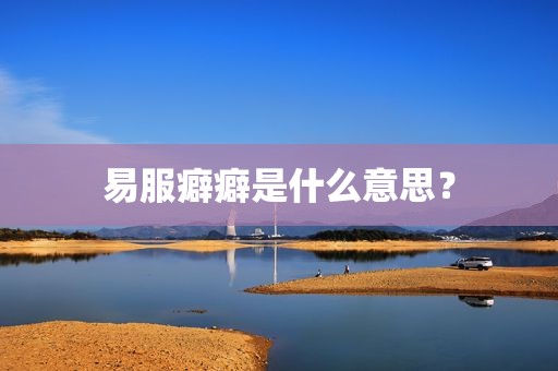 易服癖癖是什么意思？