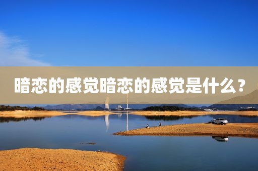 暗恋的感觉暗恋的感觉是什么？